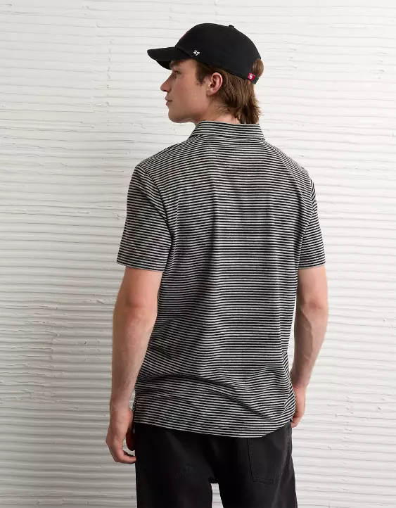 AE 24/7 Oklahoma Sooners Graphic Club Polo Shirt - Image 2