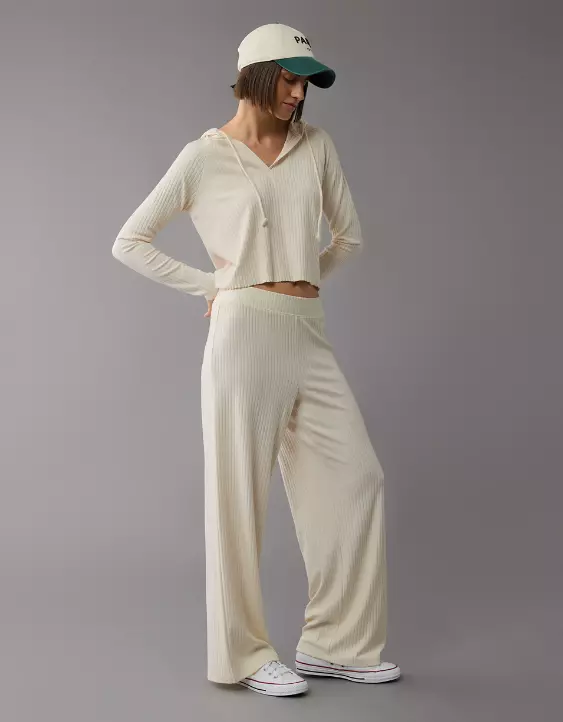 AE High-Waisted Knit Lounge Pant - Image 5