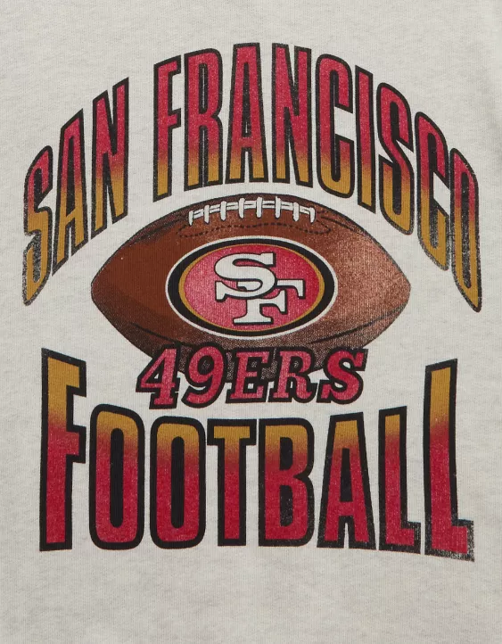 NFL San Francisco 49ers Graphic Relaxed Fit Sweatshirt - Image 6