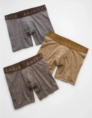 AEO Men's 6" Flex Boxer Brief 3-Pack