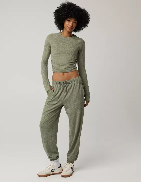 OFFLINE By Aerie Weekend Away Long Sleeve T-Shirt - Image 5