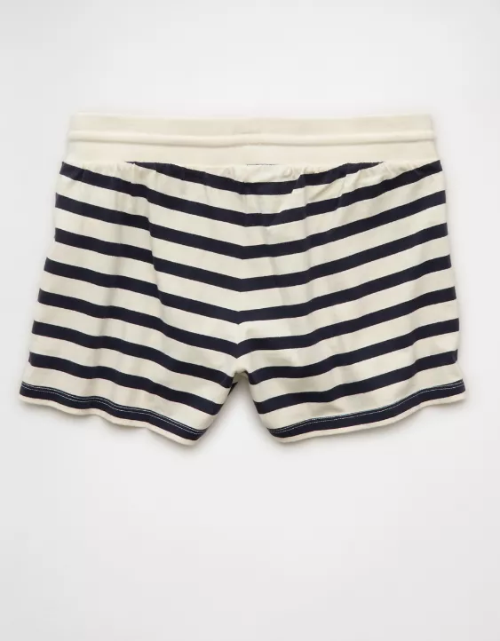 AE Stretch High-Waisted Fleece Shortie - Image 4