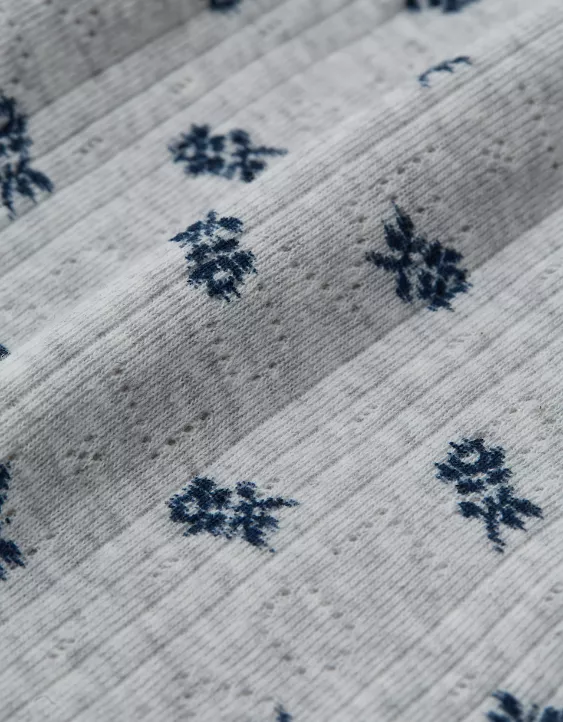 Aerie Off-Duty Pointelle Trouser PJ - Image 7