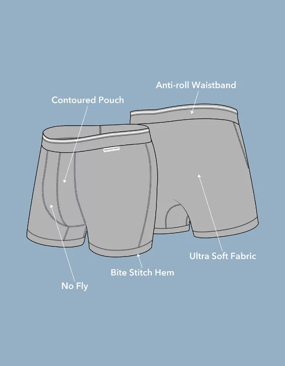 AEO Men's Slim Knit Ultra Soft Boxer Short - Image 6