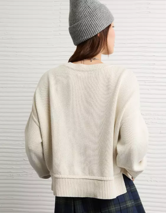 AE Colorado Buffaloes Cropped Sweater - Image 2