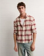 AE Relaxed Fit Everyday Flannel Shirt