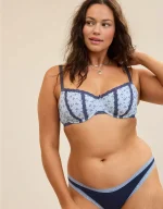 Show Off Printed Unlined Balconette Bra
