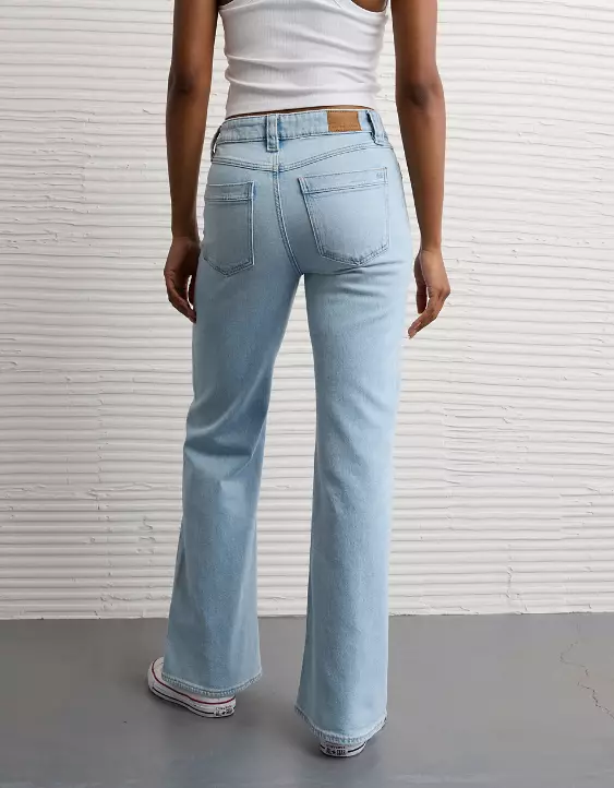 AE Stretch High-Waisted Flare Jean - Image 3