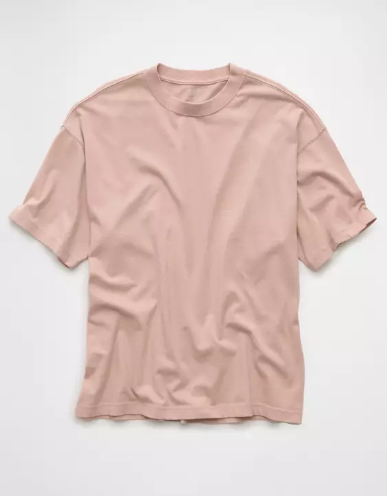 AE Boxy Sueded Jersey T-Shirt - Image 3