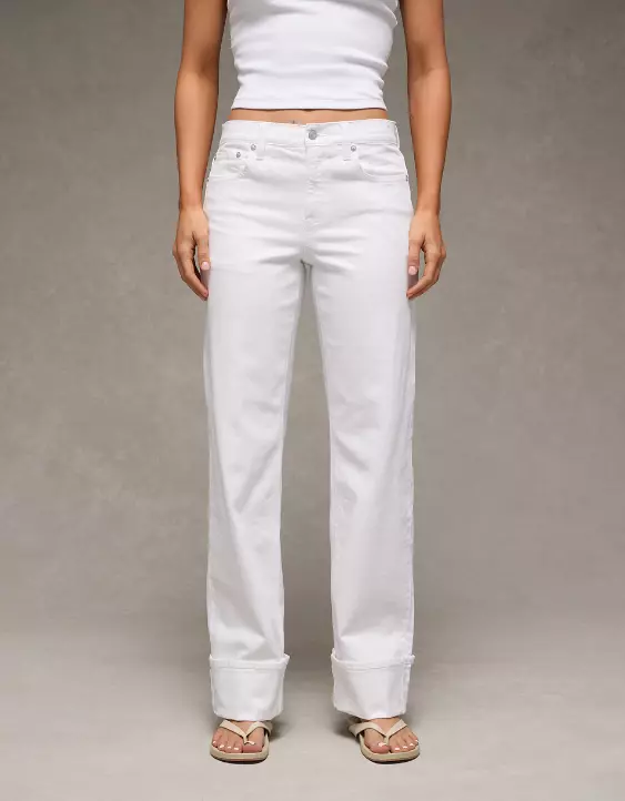 AE Stretch High-Waisted Stovepipe Jean - Image 6