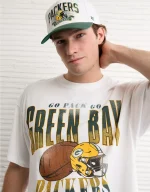 NFL Boxy Green Bay Packers Graphic T-Shirt