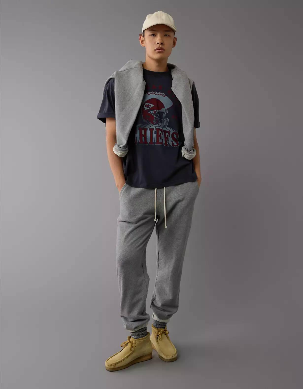 NFL Boxy Kansas City Chiefs Graphic T-Shirt