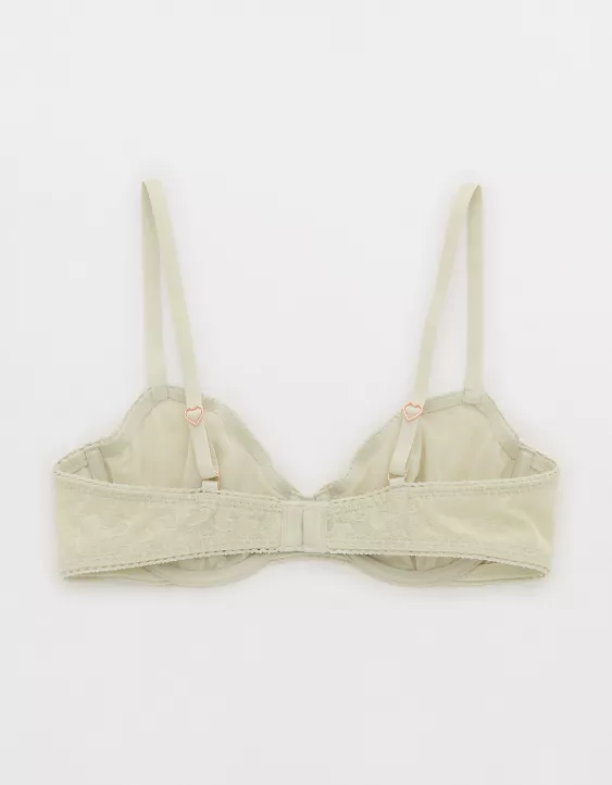Show Off Heart Mesh Unlined Bra - Image 4