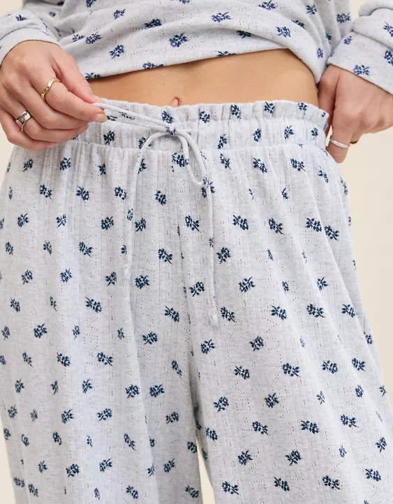 Aerie Off-Duty Pointelle Trouser PJ - Image 6