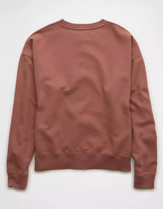AE Velvet Graphic Crew Neck Sweatshirt - Image 5