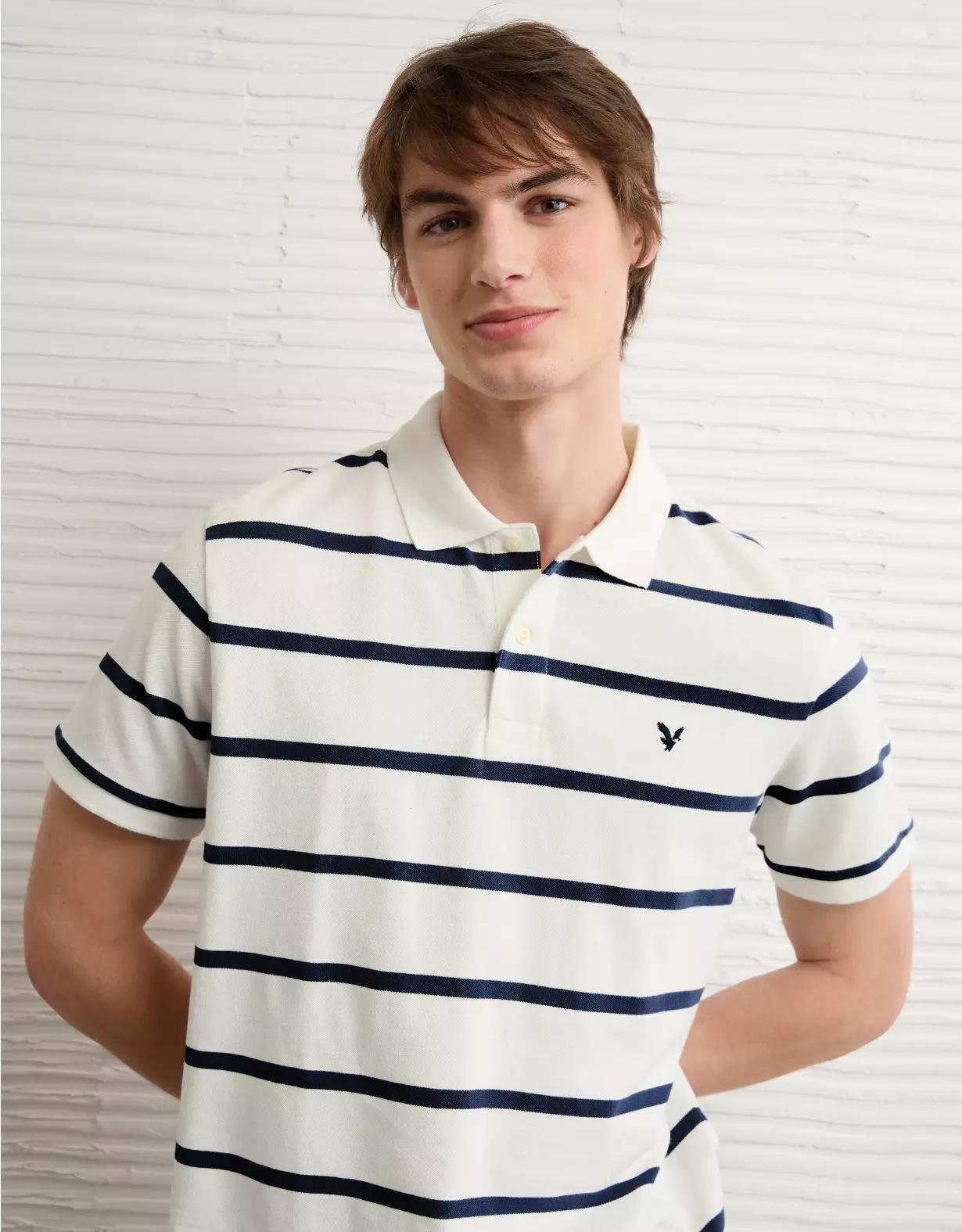 AE Striped Polo Shirt