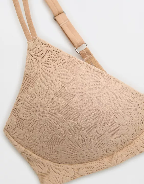 Sunnie Bloom Lace Wireless Push Up Bra - Image 6