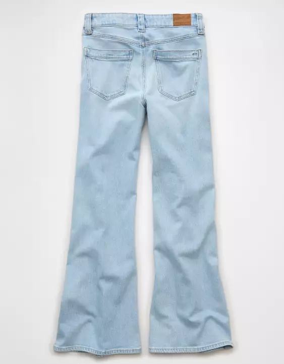 AE Stretch High-Waisted Flare Jean - Image 5