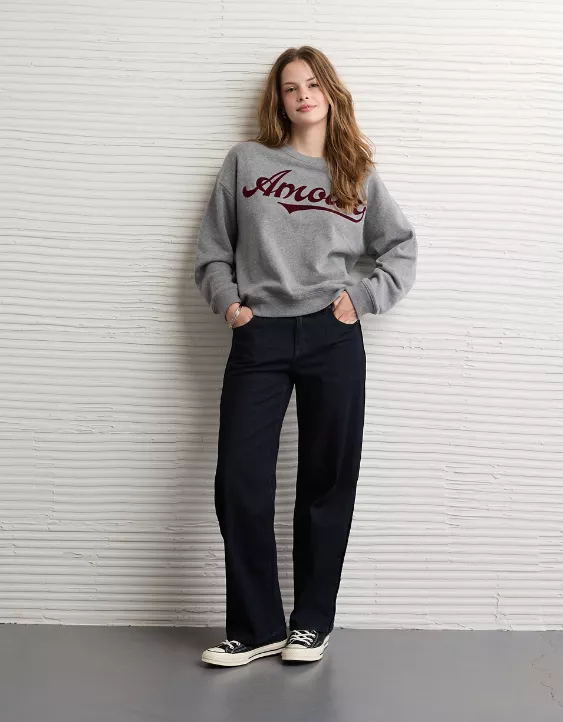 AE Valentine's Day Graphic Sweatshirt - Image 6