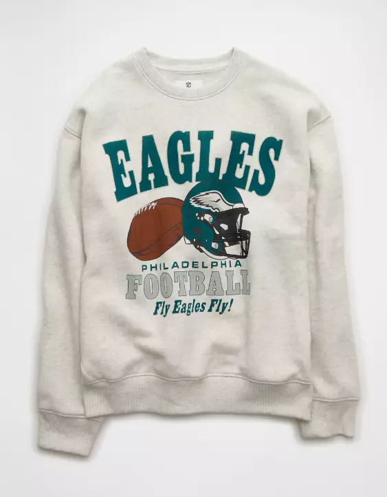 NFL Philadelphia Eagles Graphic Relaxed Fit Sweatshirt - Image 3
