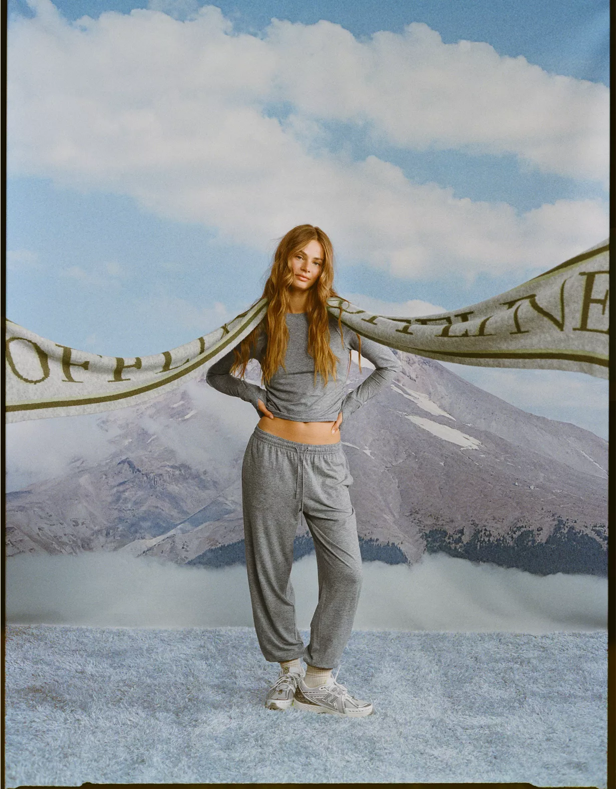 OFFLINE By Aerie Print Blanket Scarf