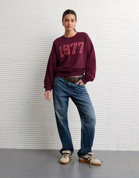 AE Relaxed Graphic Sweatshirt - Image 5