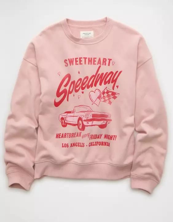 AE Valentine's Day Graphic Sweatshirt - Image 3