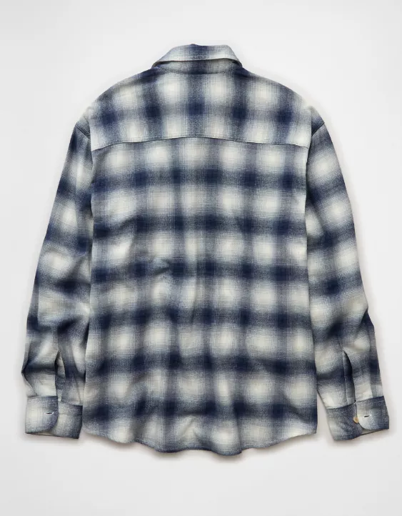 AE Relaxed Fit Everyday Flannel Shirt - Image 5