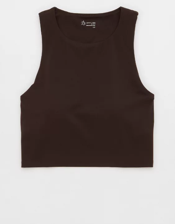 OFFLINE By Aerie Real Me XTRA High Neck Longline Sports Bra - Image 3