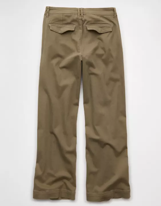 AE Stretch Mid-Rise Ultra Wide-Leg Convertible Trouser - Image 4