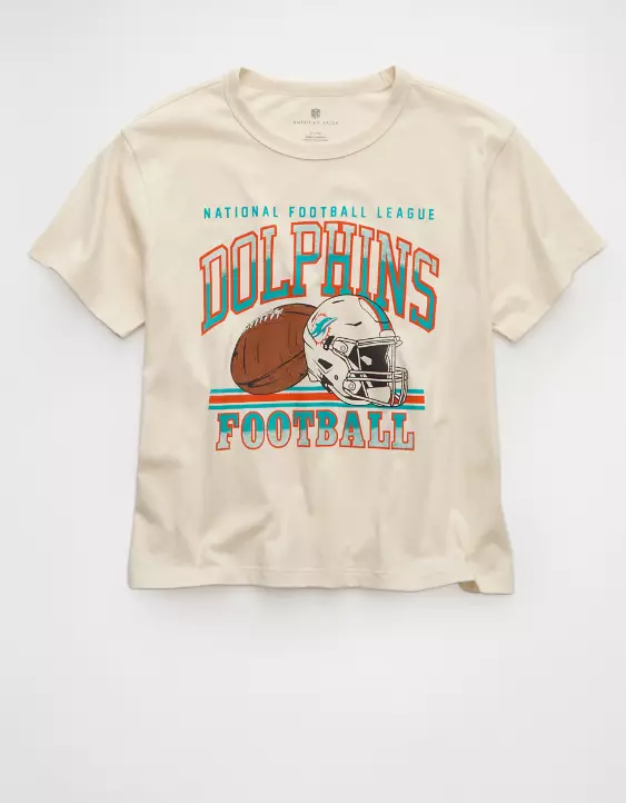 NFL Ex-Boyfriend Miami Dolphins Graphic T-Shirt - Image 3