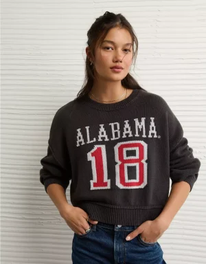 AE Alabama Crimson Tide Cropped Sweater