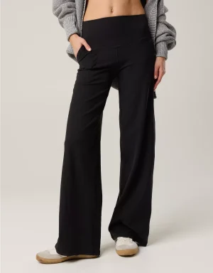 OFFLINE By Aerie Real Me XTRA Ribbed High Waisted Trouser