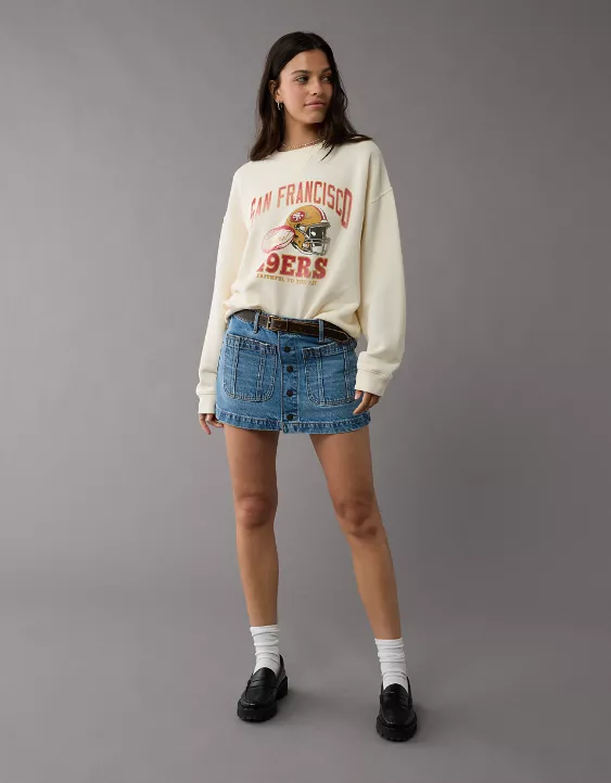 NFL San Francisco 49ers Crew Neck Sweatshirt - Image 5