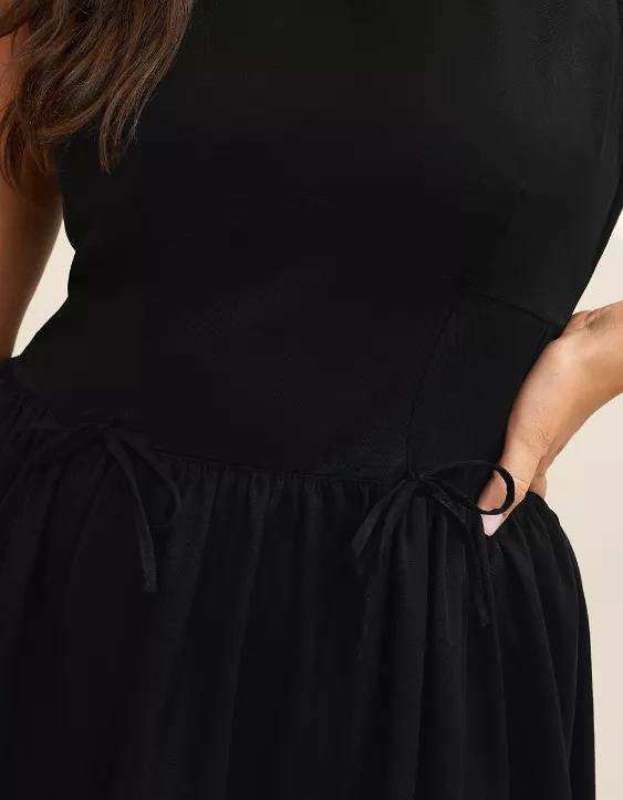 Aerie Drop Waist Bow Dress - Image 6