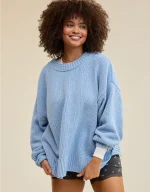 Aerie Like Candy Crew Sweater