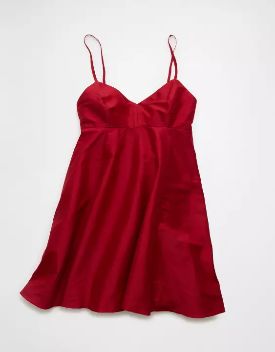 AE Bow Back Babydoll Mini Dress - Image 3