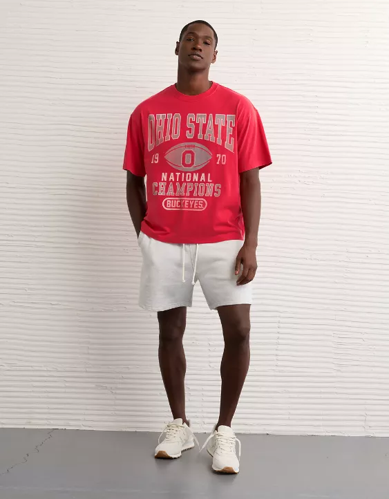 AE Boxy Ohio State Buckeyes Graphic T-Shirt - Image 5
