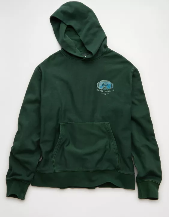 AE Snoopy Graphic Fleece Hoodie - Image 3