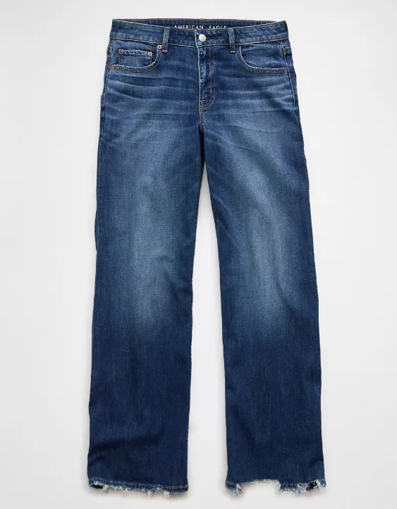 AE Dreamy Drape Stretch Low-Rise Baggy Wide-Leg Jean - Image 5