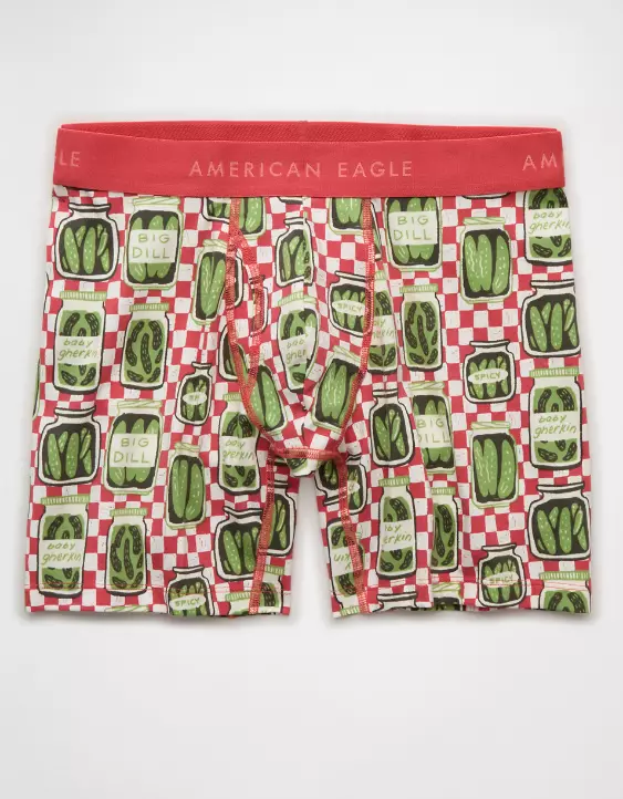AEO Men's Pickles 6" Classic Boxer Brief - Image 3