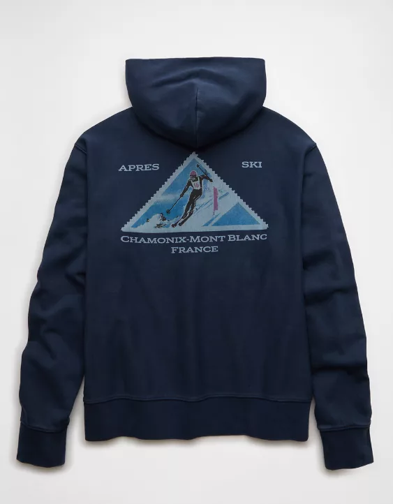 AE Après Ski Graphic Fleece Hoodie - Image 4