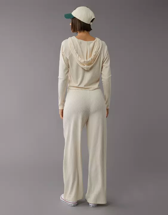 AE High-Waisted Knit Lounge Pant - Image 2