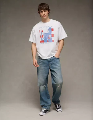 AE Boxy Bruce Springsteen Graphic T-Shirt