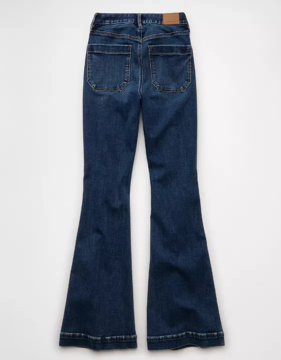 AE Next Level Curvy Super High-Waisted Flare Jean - Image 4