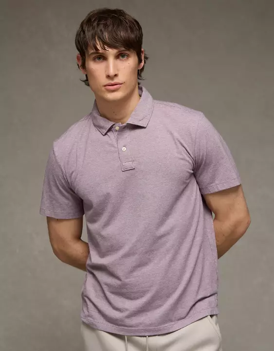 AE 24/7 Club Logo Polo Shirt - Image 5